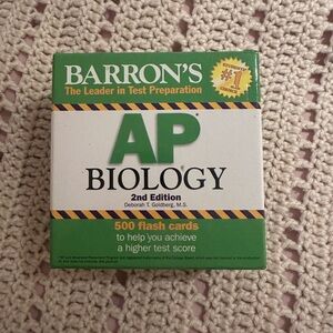 Barron's AP Biology Flash Cards